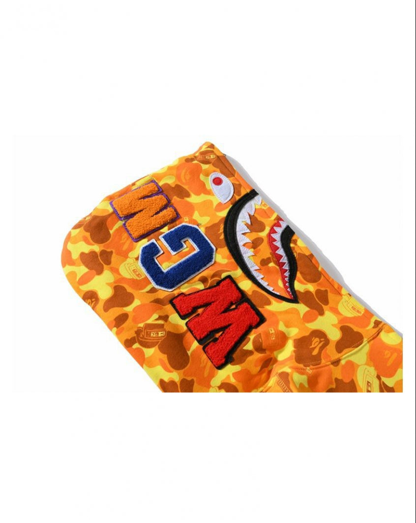 Yellow Bape shark hoodie pubg mobile
