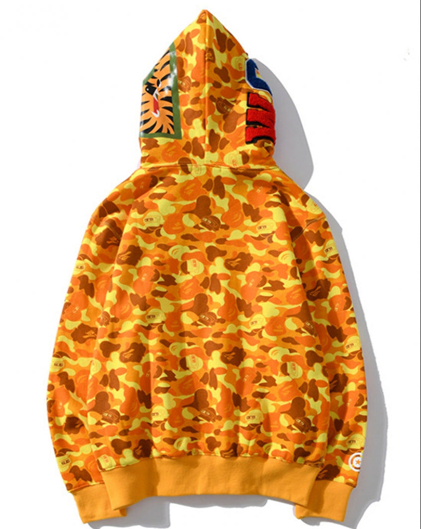 Yellow Bape shark hoodie pubg mobile