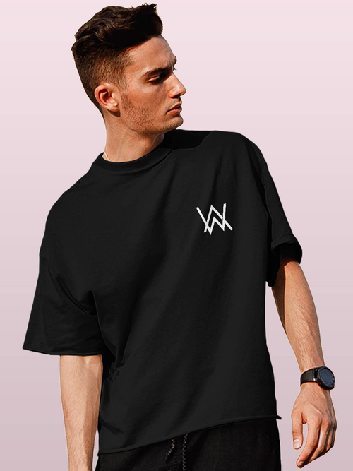 Alan walker T-shirt ( Black / white )