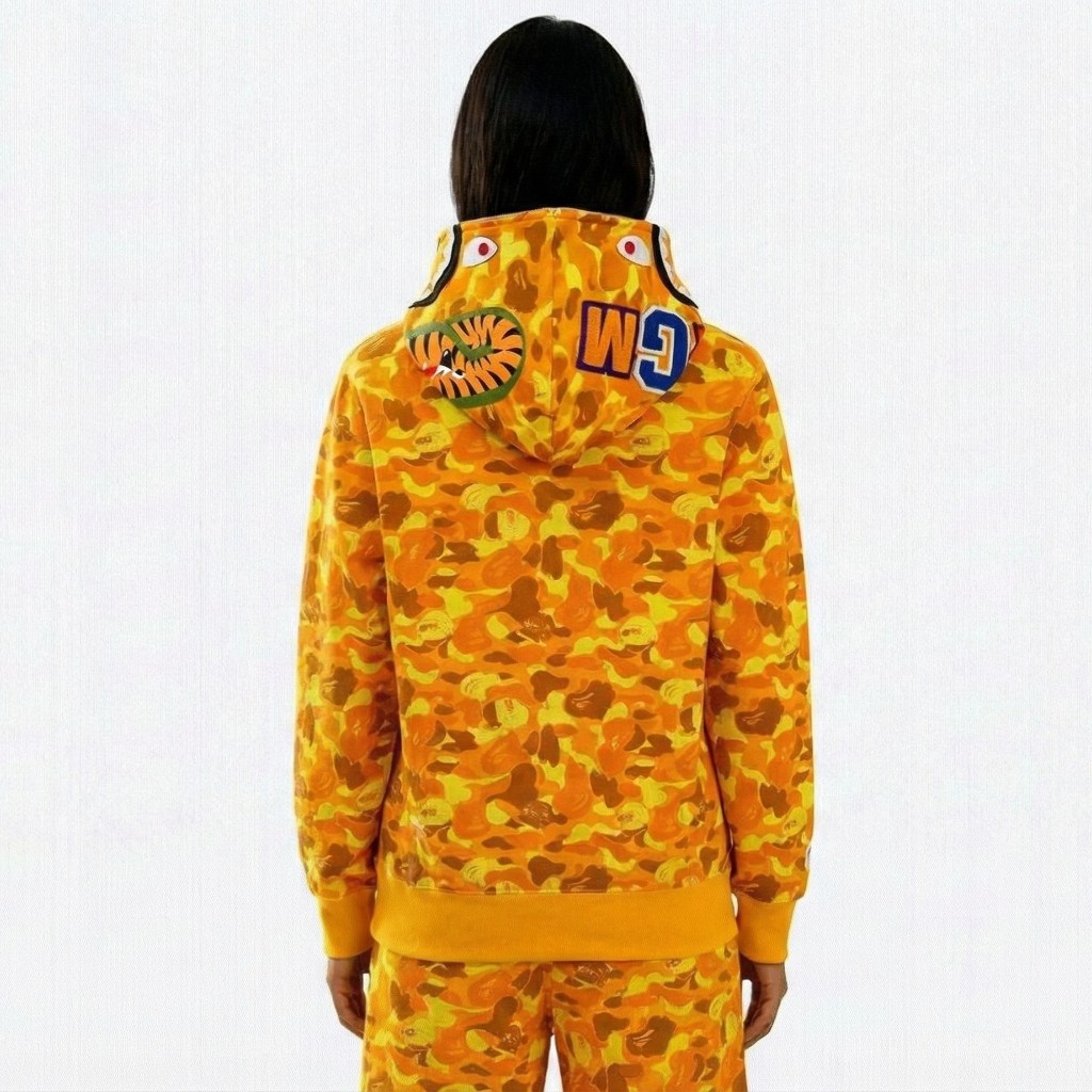 Yellow Bape shark hoodie pubg mobile